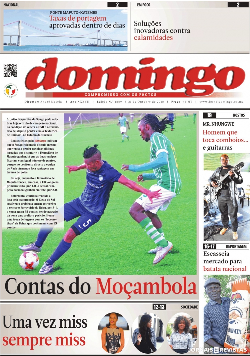 Folha de Maputo - Notícias - Desporto - Textáfrica de Chimoio